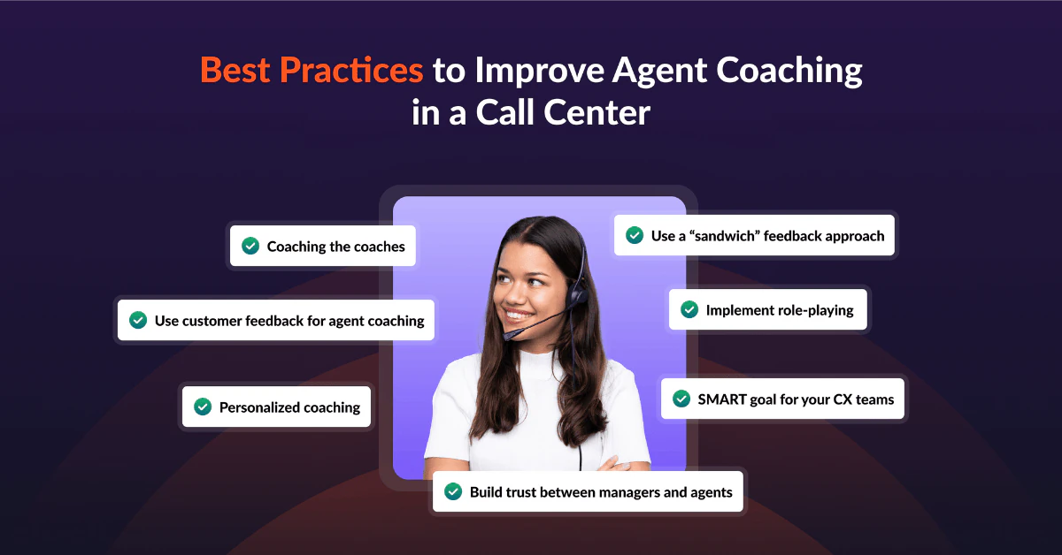 7 best practices for coaching agents in the contact center