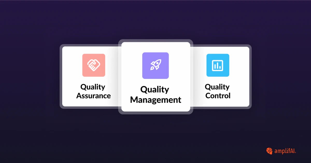 differences between quality management quality control and quality assurance