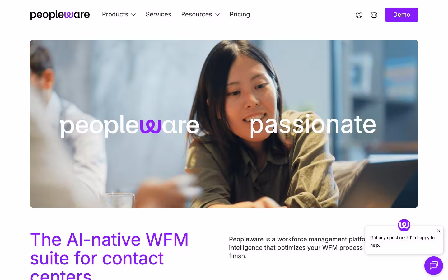 Peopleware Call Center Workforce Management Software